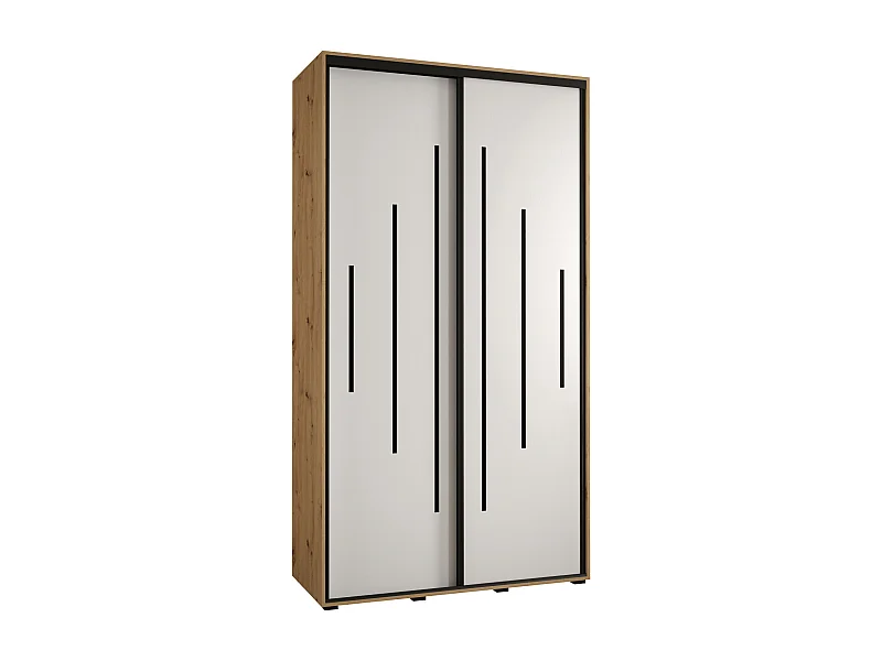 SCHWEBETÜRENSCHRANK 235,2/130/60 2-türig