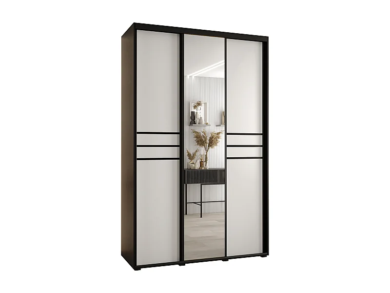 ARMOIRE DAVOS 11 À PORTES COULISSANTES 235,2/150/45 3 portes