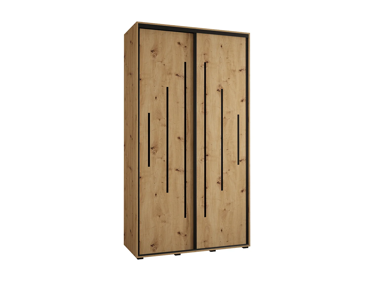 SCHWEBETÜRENSCHRANK 235,2/130/60 2-türig