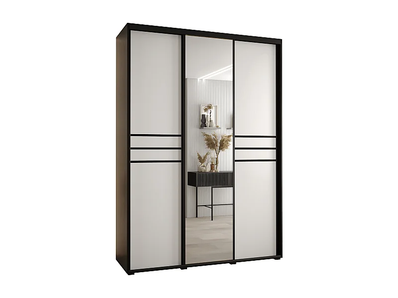 SCHWEBETÜRENSCHRANK 235,2/180/45 3-türig