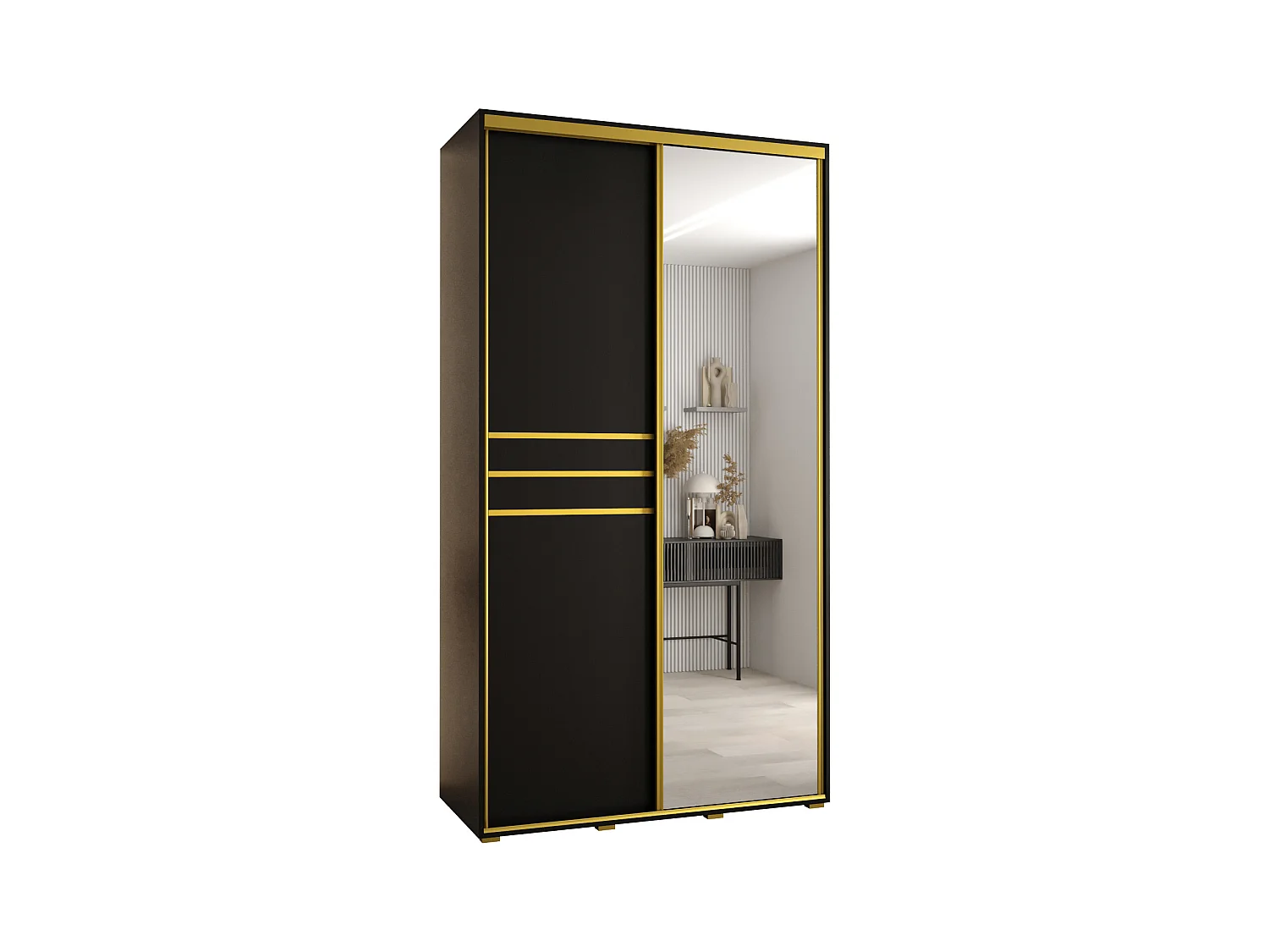 ARMOIRE DAVOS 11 À PORTES COULISSANTES 235,2/140/60 2 portes