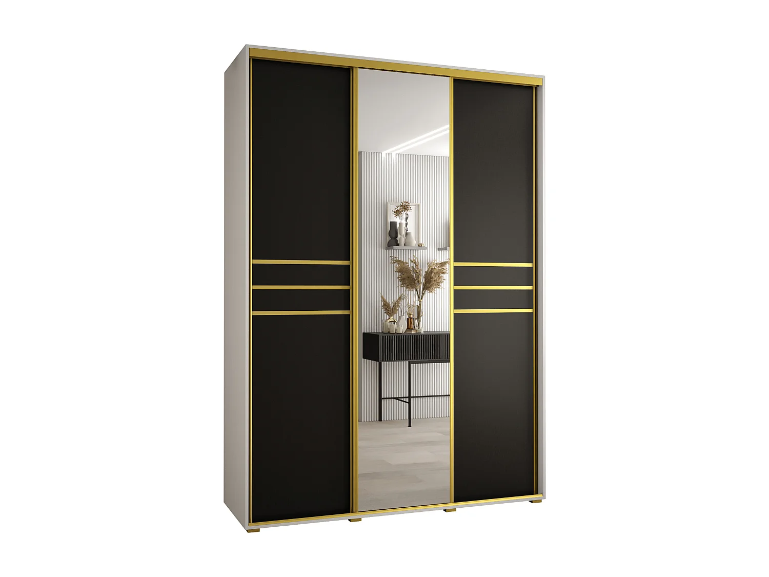 ARMOIRE DAVOS 11 À PORTES COULISSANTES 235,2/180/45 3 portes