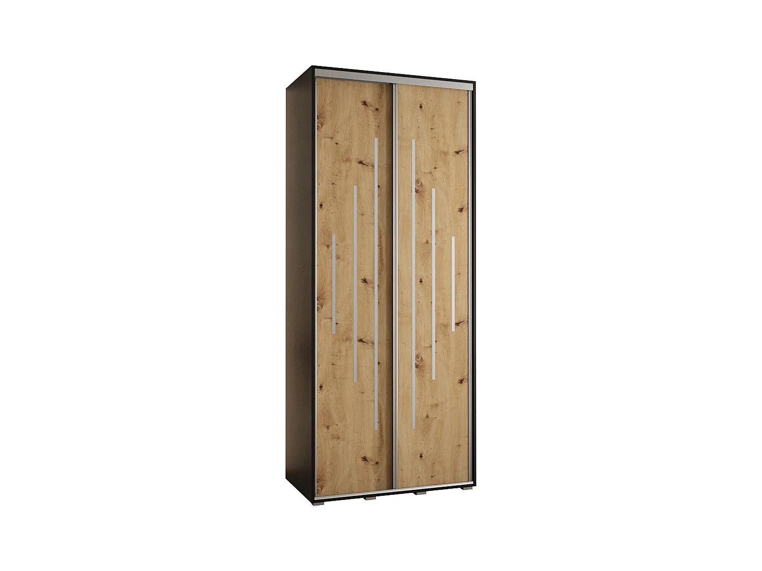 ARMOIRE DAVOS 12 À PORTES COULISSANTES 235,2/120/45 2 portes