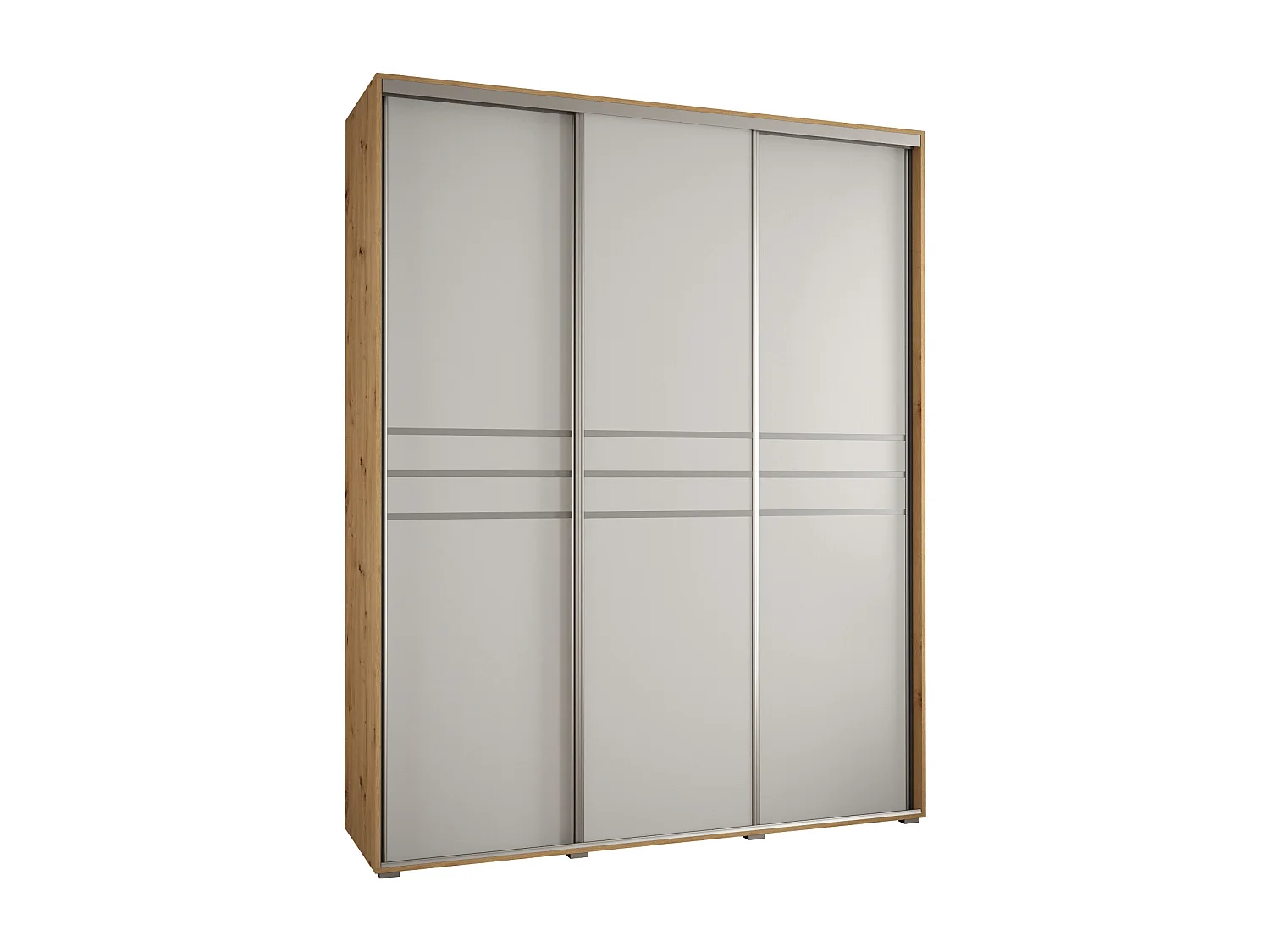SCHWEBETÜRENSCHRANK 235,2/200/60 3-türig