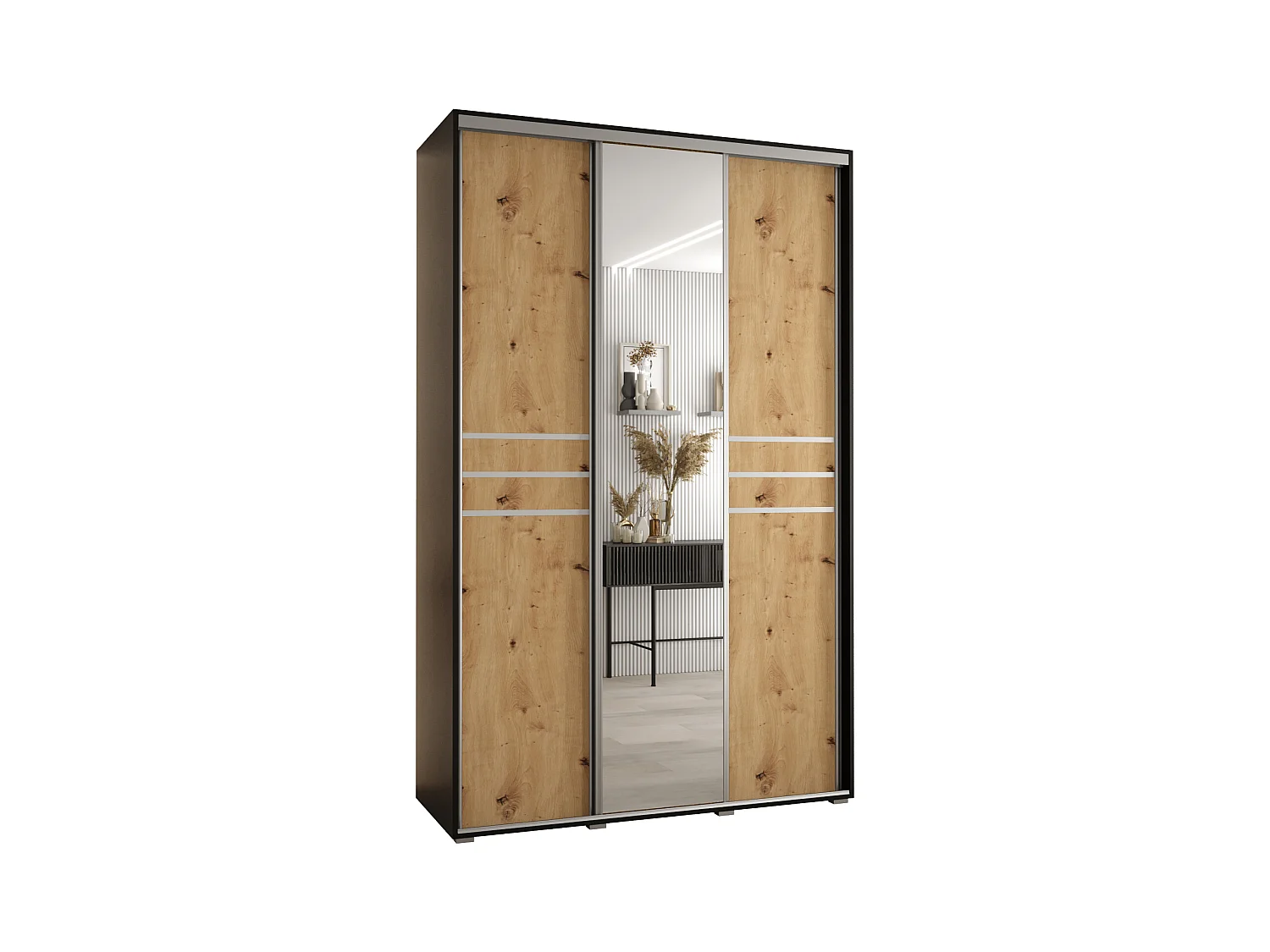 SCHWEBETÜRENSCHRANK 235,2/150/60 3-türig
