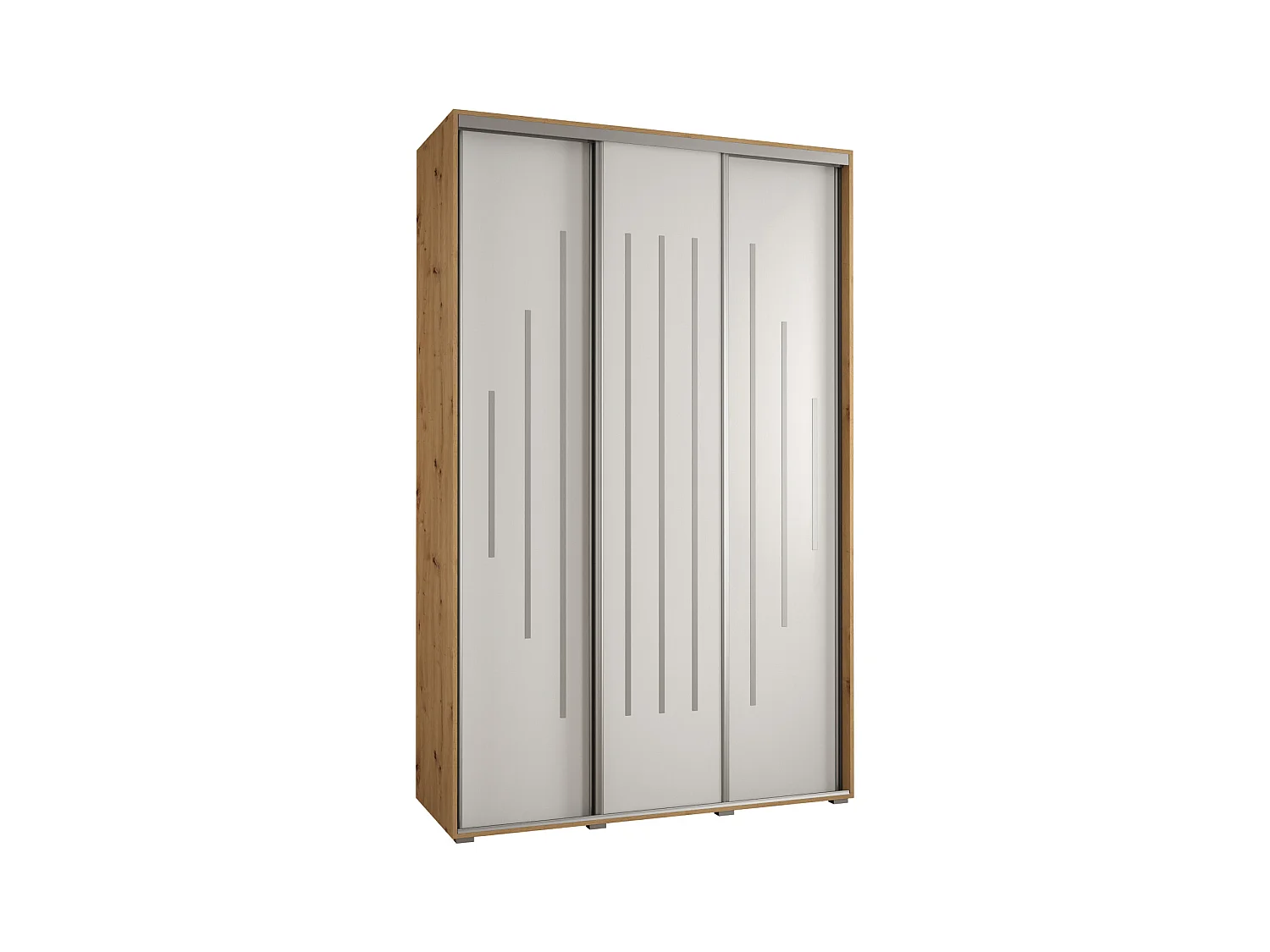 ARMOIRE DAVOS 12 À PORTES COULISSANTES 235,2/150/60 3 portes
