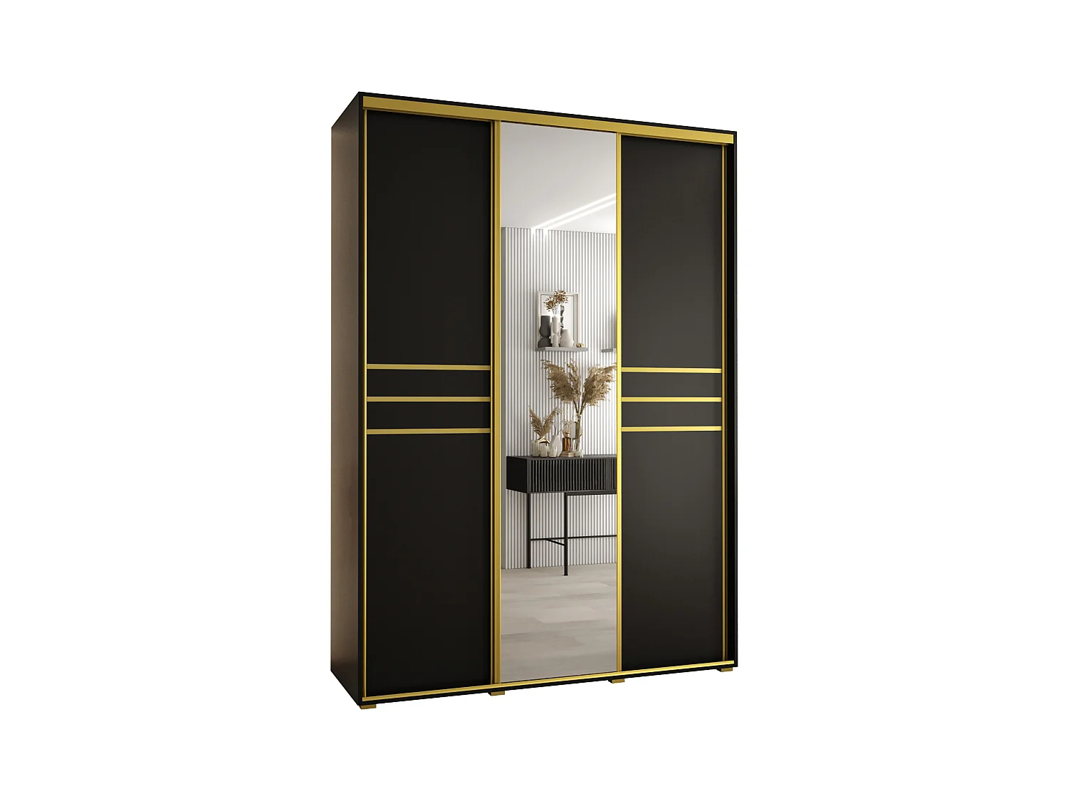 ARMOIRE DAVOS 11 À PORTES COULISSANTES 235,2/180/45 3 portes