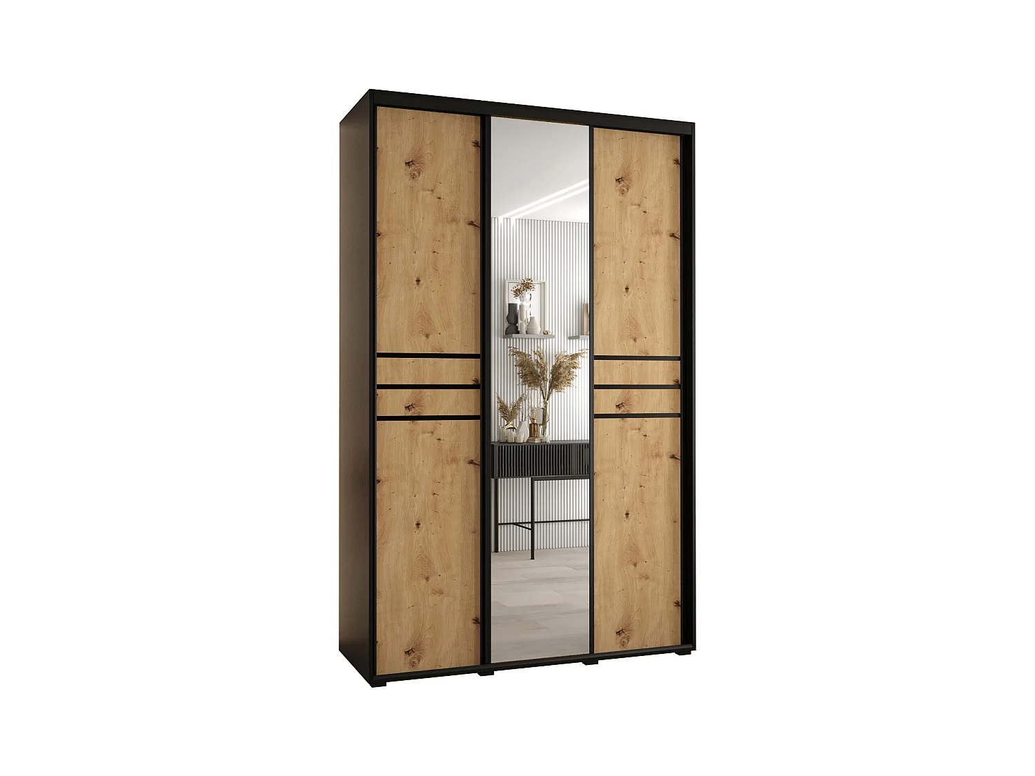 SCHWEBETÜRENSCHRANK 235,2/150/60 3-türig