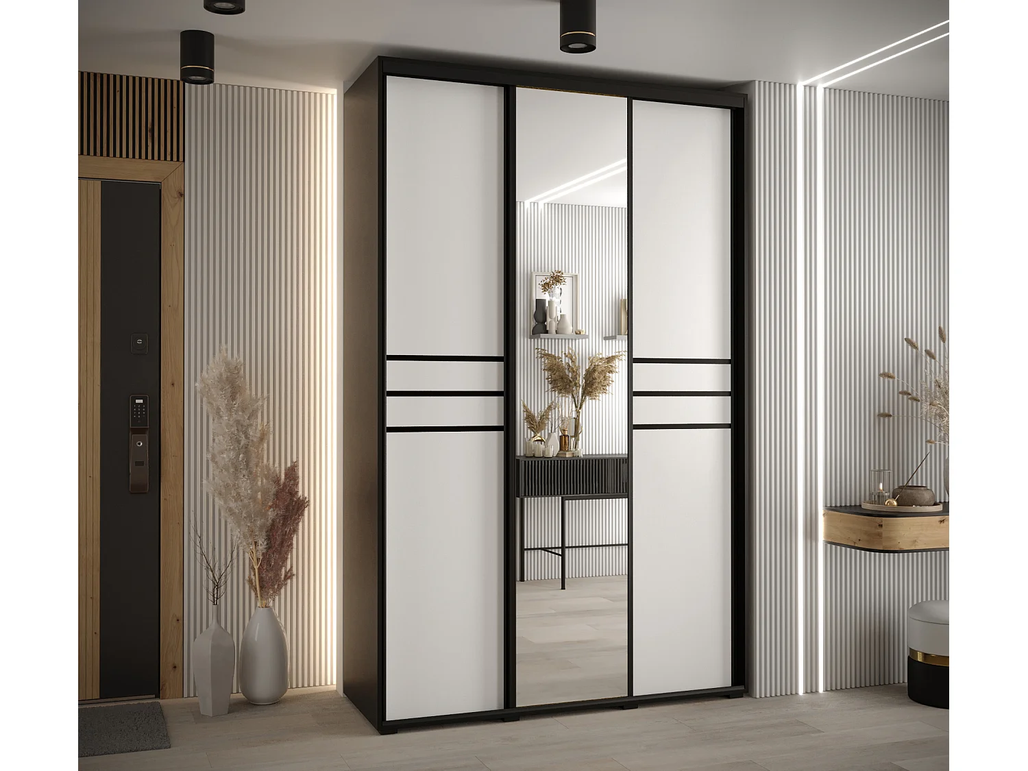 ARMARIO CON PUERTAS BATIENTES 235,2/150/60  3 puertas