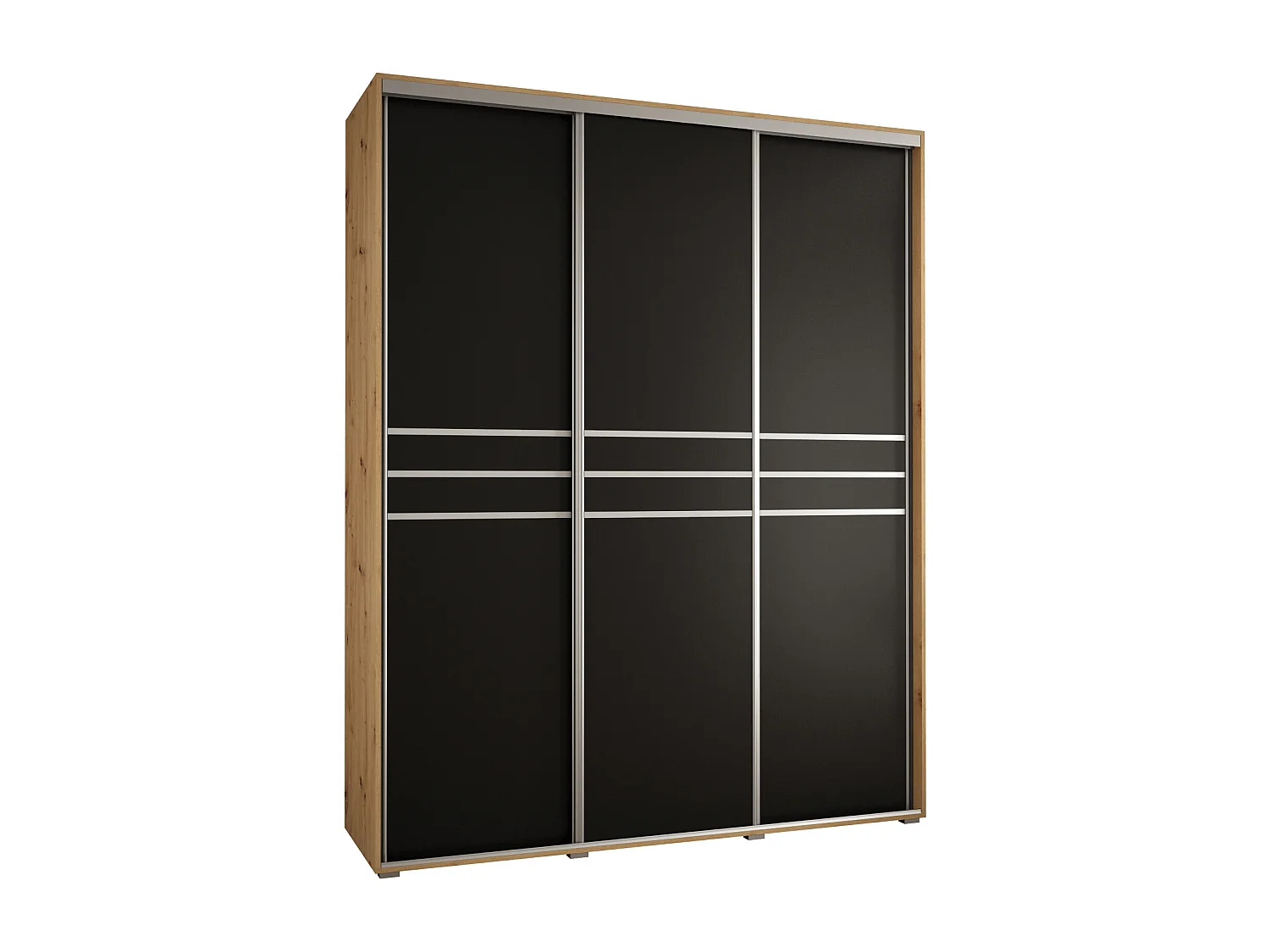 ARMOIRE DAVOS 10 À PORTES COULISSANTES 235,2/200/45 3 portes