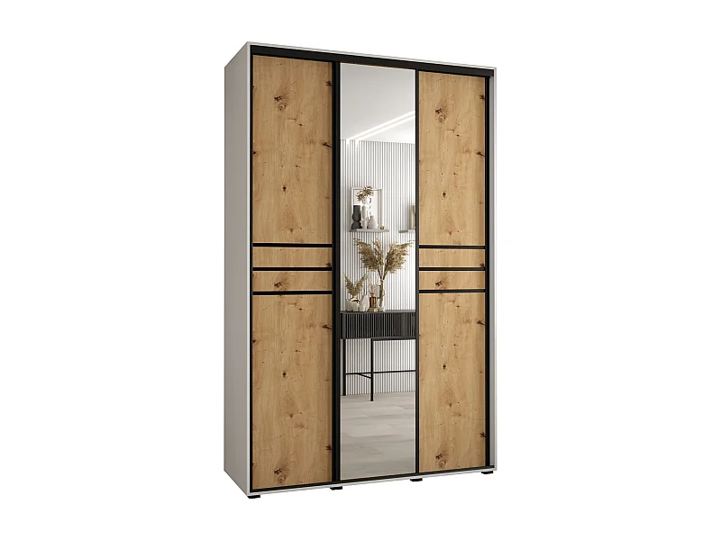 ARMOIRE DAVOS 11 À PORTES COULISSANTES 235,2/150/45 3 portes