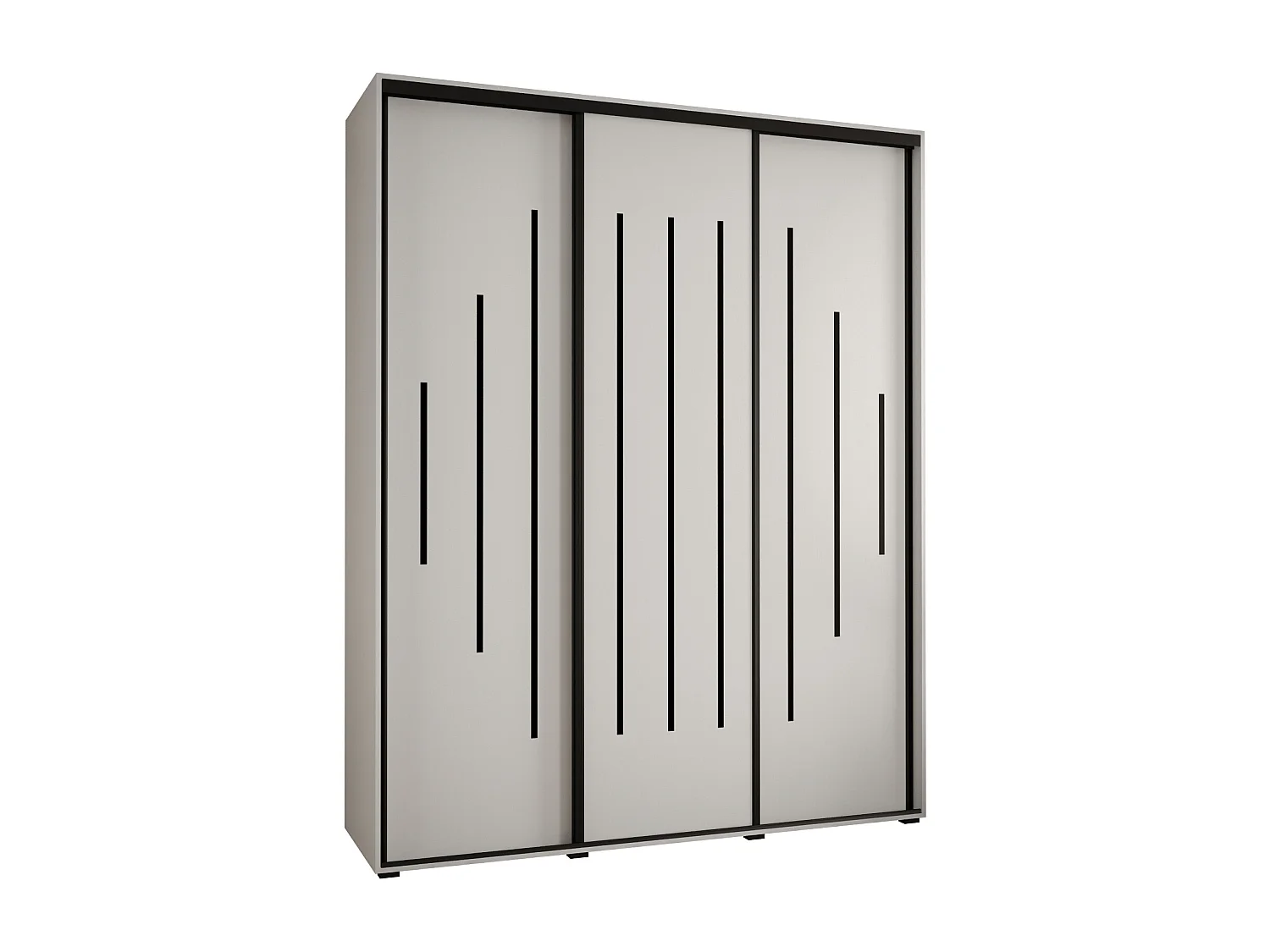 ARMOIRE DAVOS 12 À PORTES COULISSANTES 235,2/200/45 3 portes