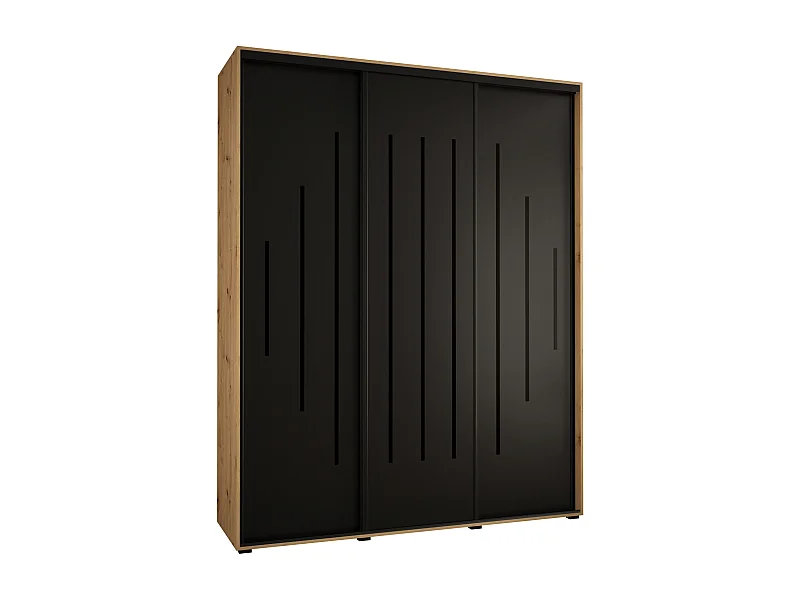 ARMOIRE DAVOS 12 À PORTES COULISSANTES 235,2/200/45 3 portes