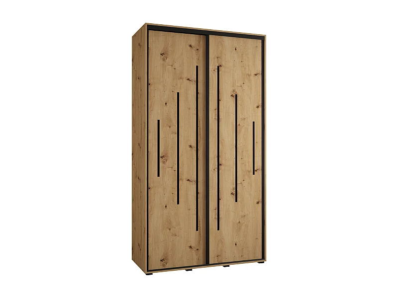 ARMOIRE DAVOS 12 À PORTES COULISSANTES 235,2/140/45 2 portes