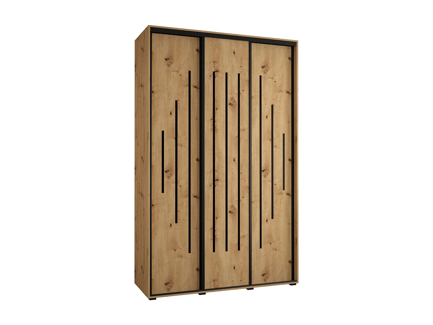 ARMOIRE DAVOS 12 À PORTES COULISSANTES 235,2/160/60 3 portes