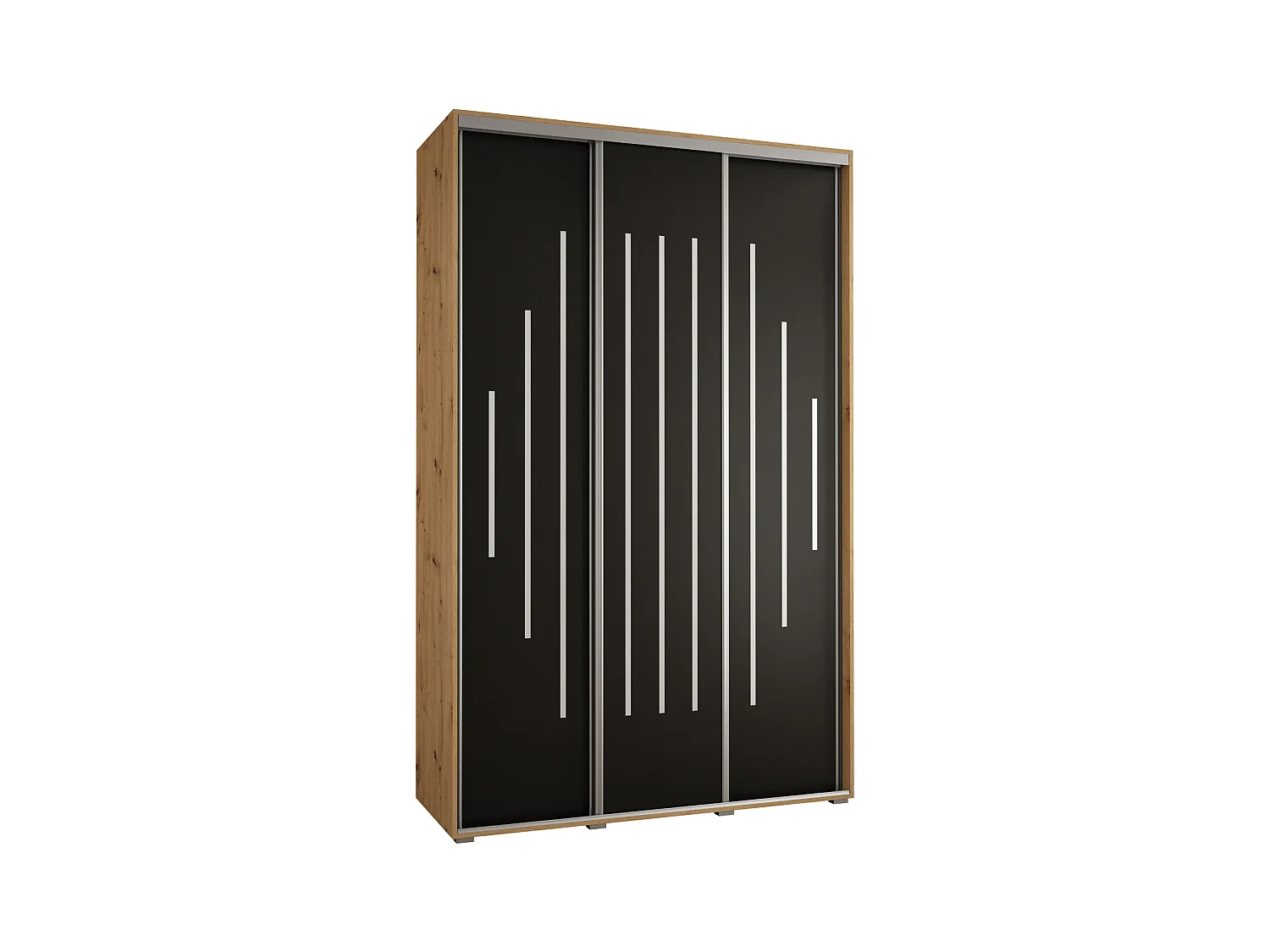 ARMOIRE DAVOS 12 À PORTES COULISSANTES 235,2/150/45 3 portes