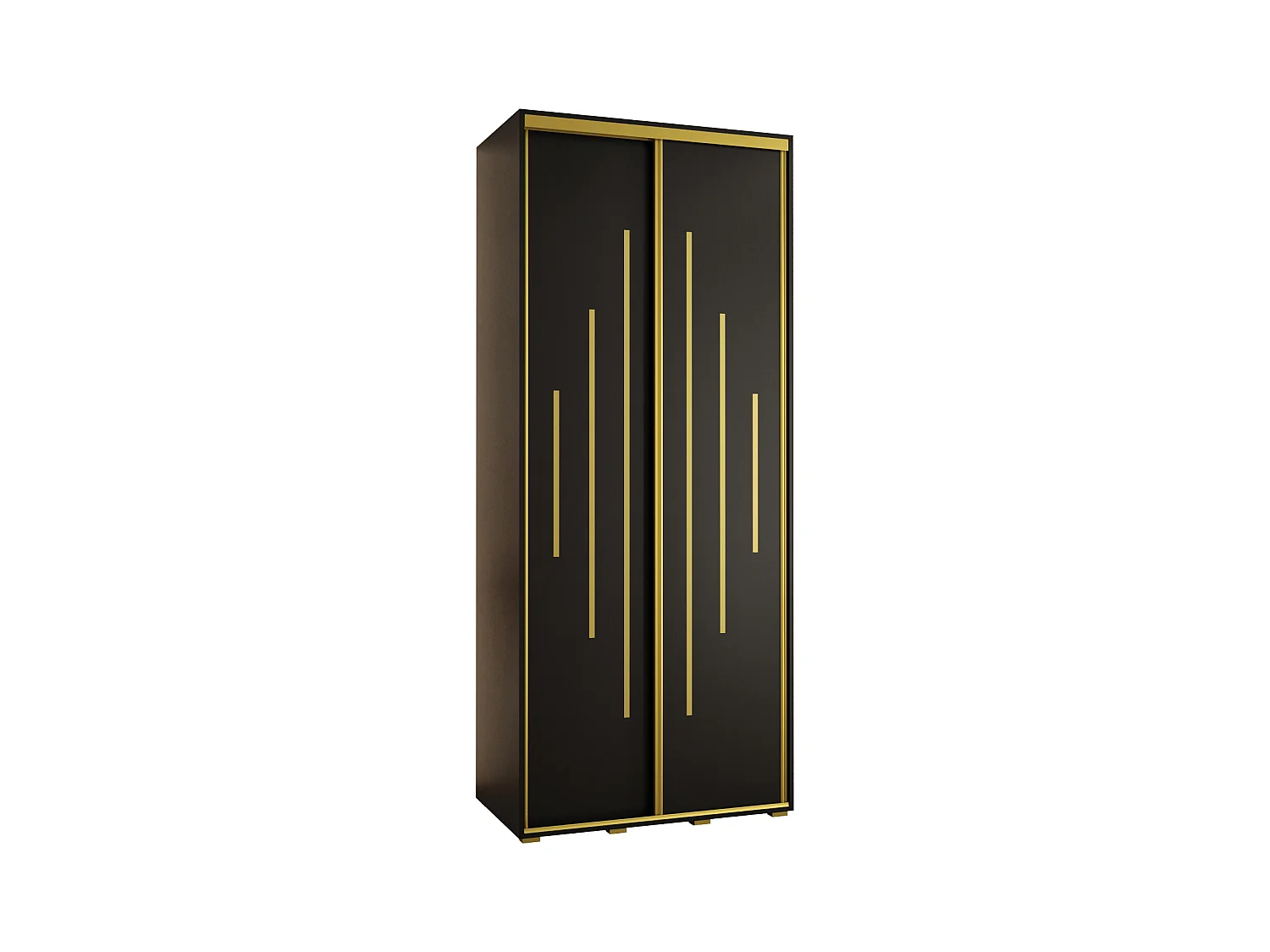 ARMOIRE DAVOS 12 À PORTES COULISSANTES 235,2/100/60 2 portes