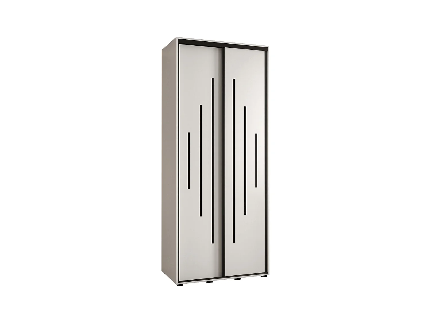 SCHWEBETÜRENSCHRANK 235,2/100/60 2-türig