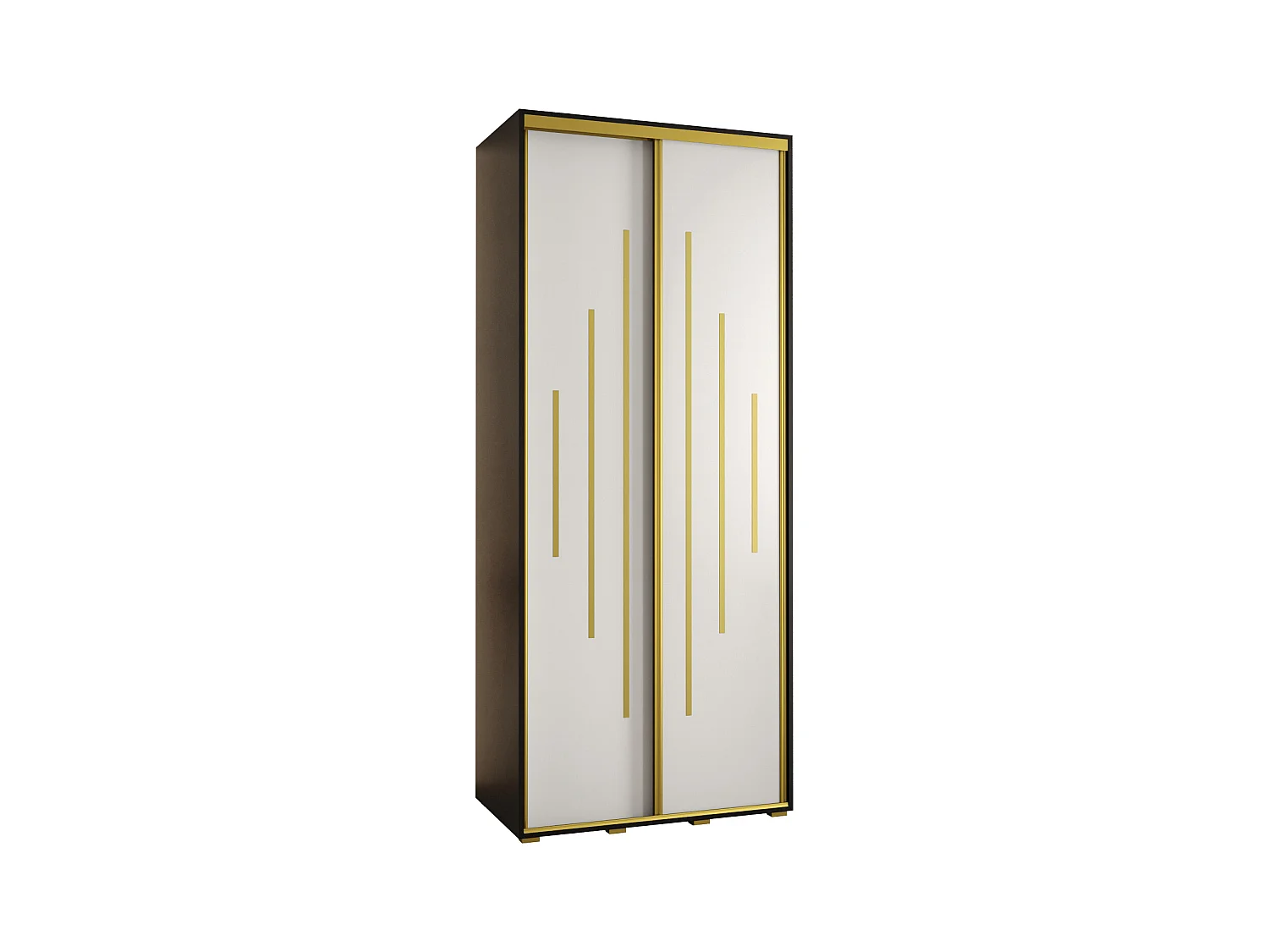 ARMOIRE DAVOS 12 À PORTES COULISSANTES 235,2/100/60 2 portes
