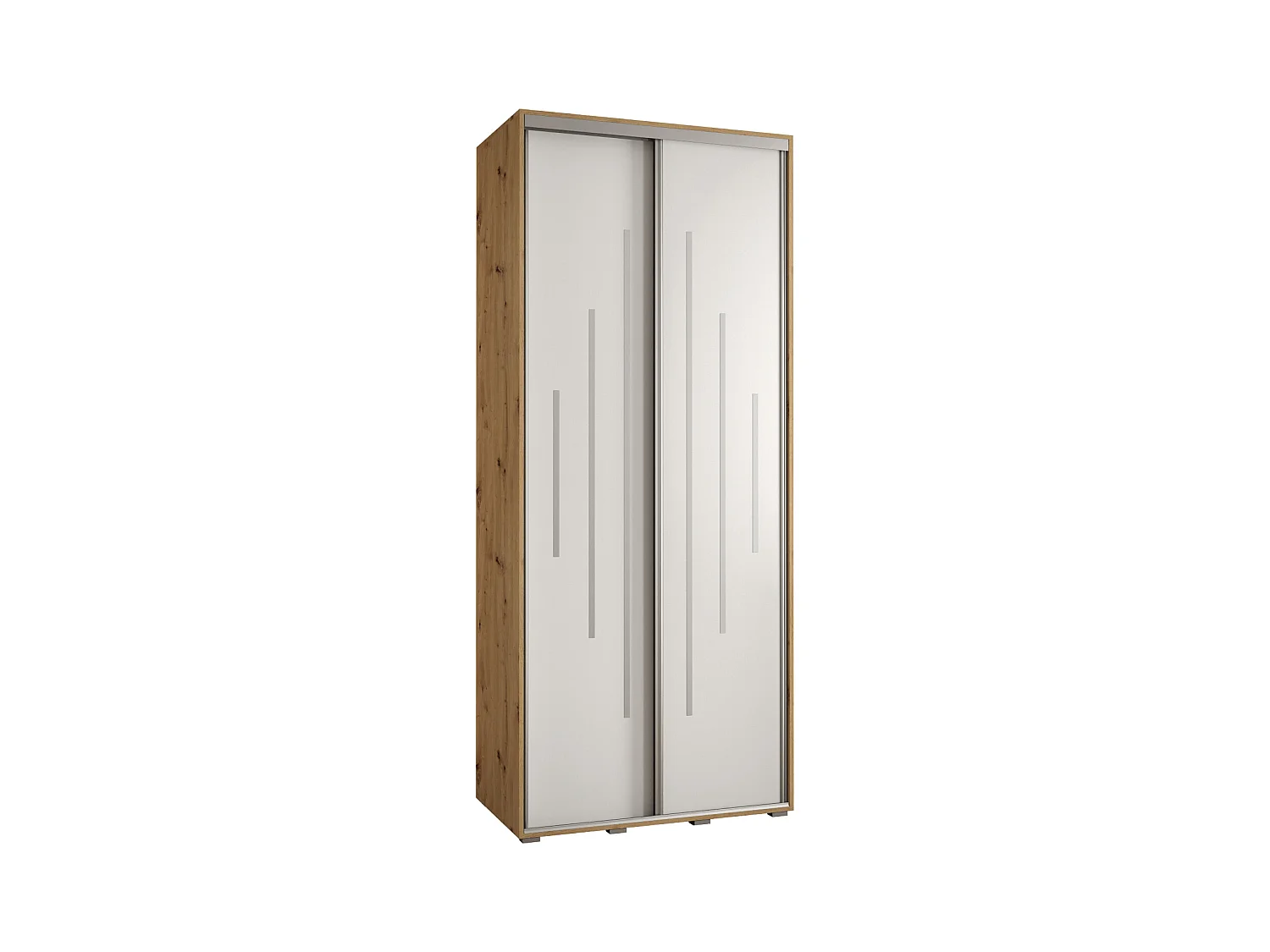 ARMOIRE DAVOS 12 À PORTES COULISSANTES 235,2/100/60 2 portes
