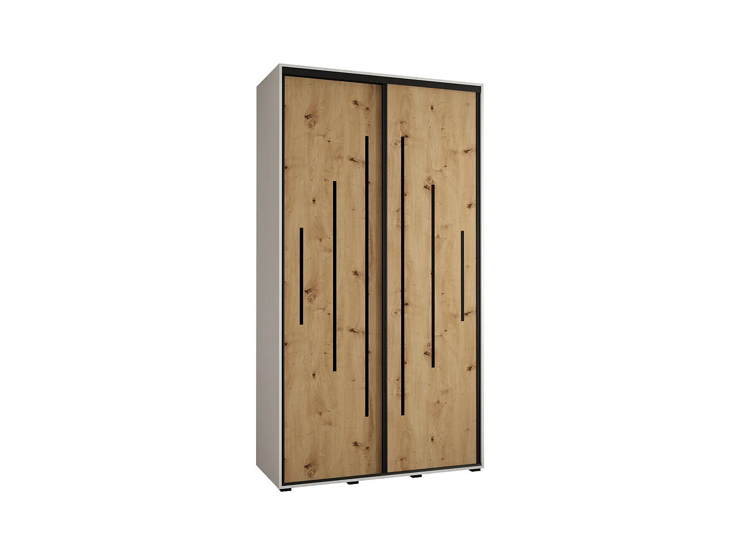 ARMOIRE DAVOS 12 À PORTES COULISSANTES 235,2/130/45 2 portes