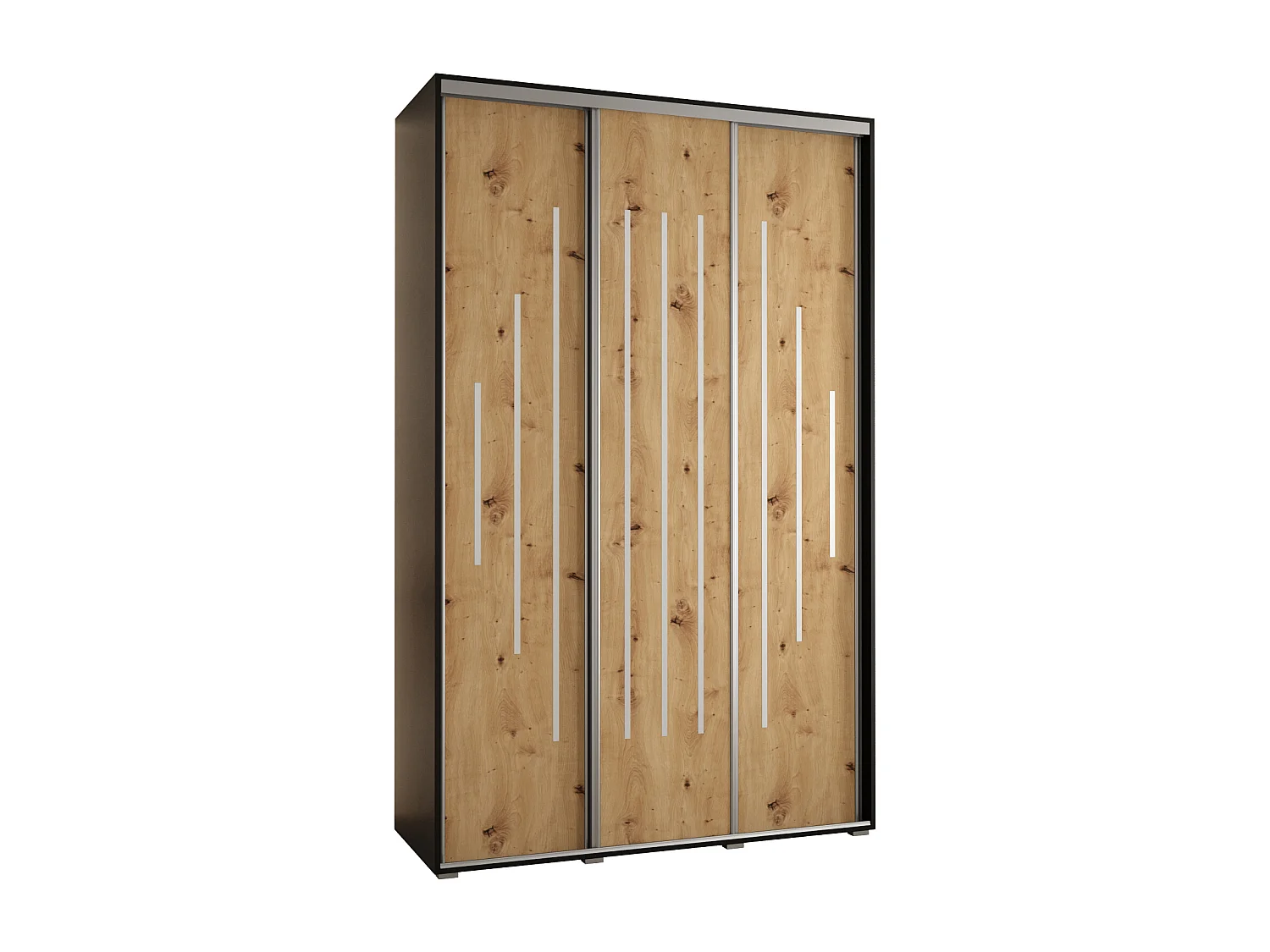 ARMOIRE DAVOS 12 À PORTES COULISSANTES 235,2/160/45 3 portes