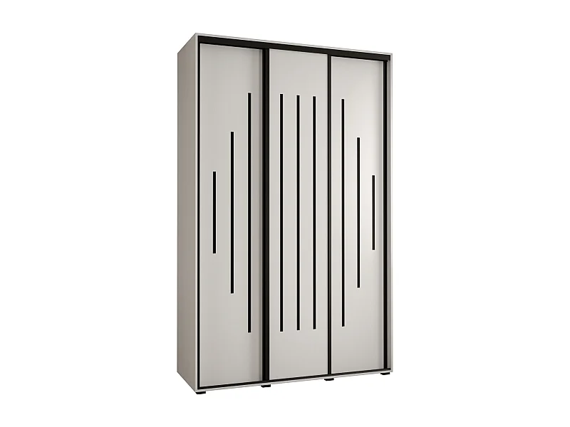 ARMOIRE DAVOS 12 À PORTES COULISSANTES 235,2/150/45 3 portes