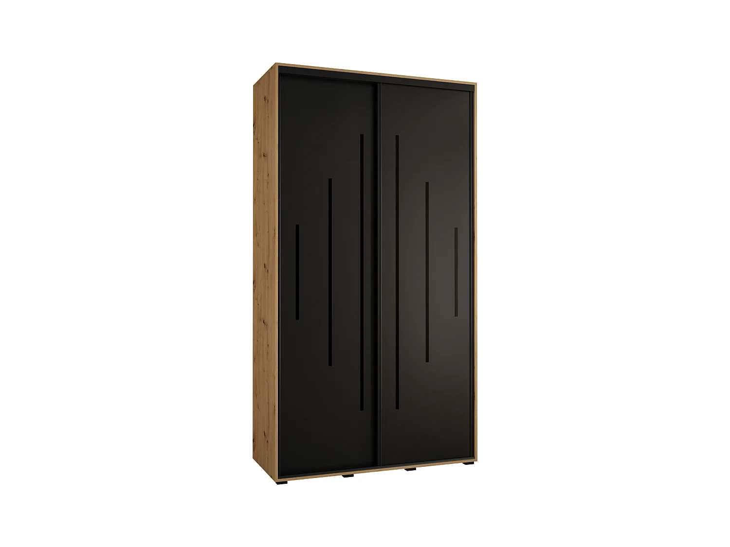 Armadio con ante a battente 235,2/140/60 2-porte