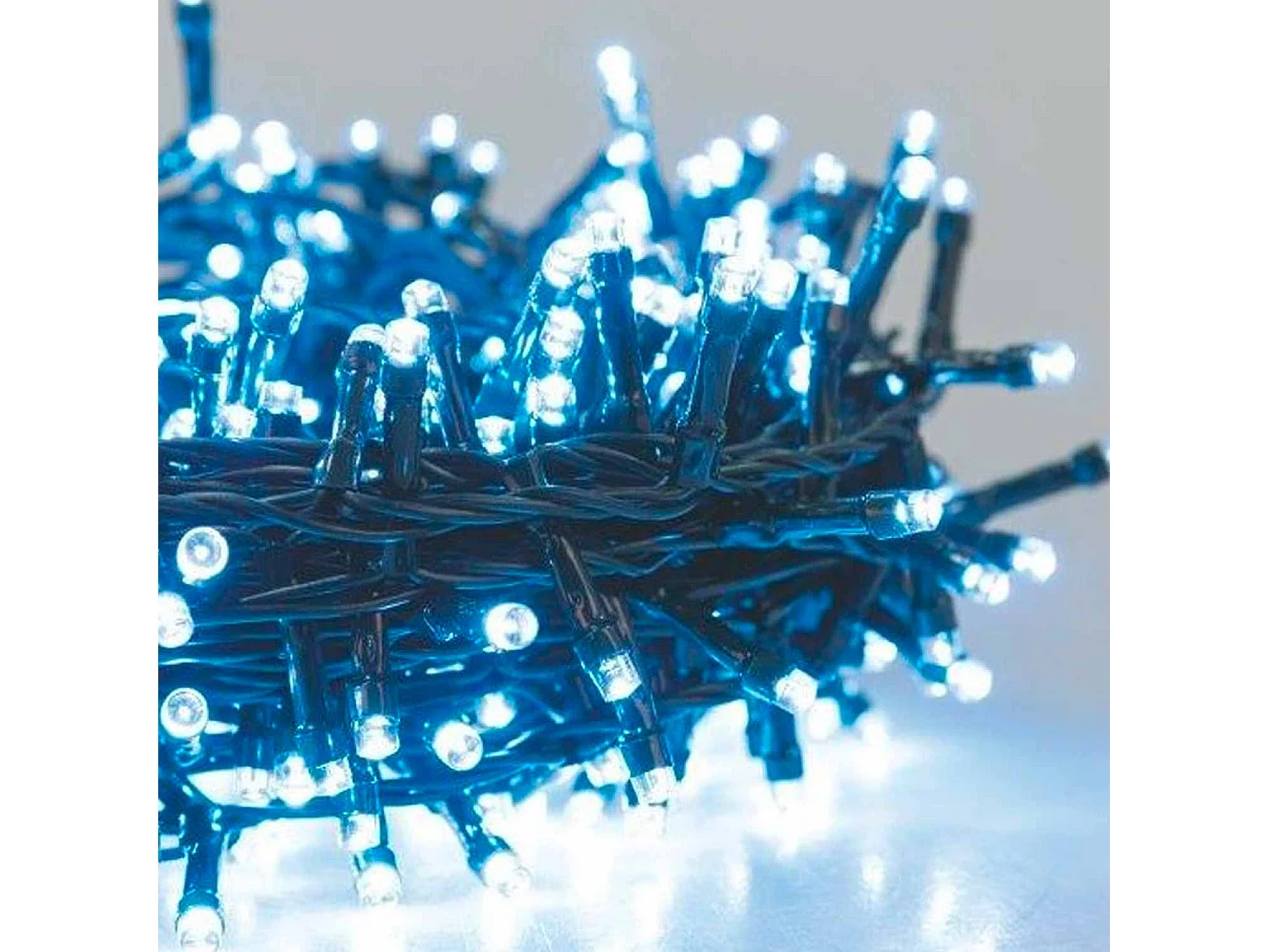 Luci di Natale colore bianco freddo, catena luminosa per esterno 1000 LED