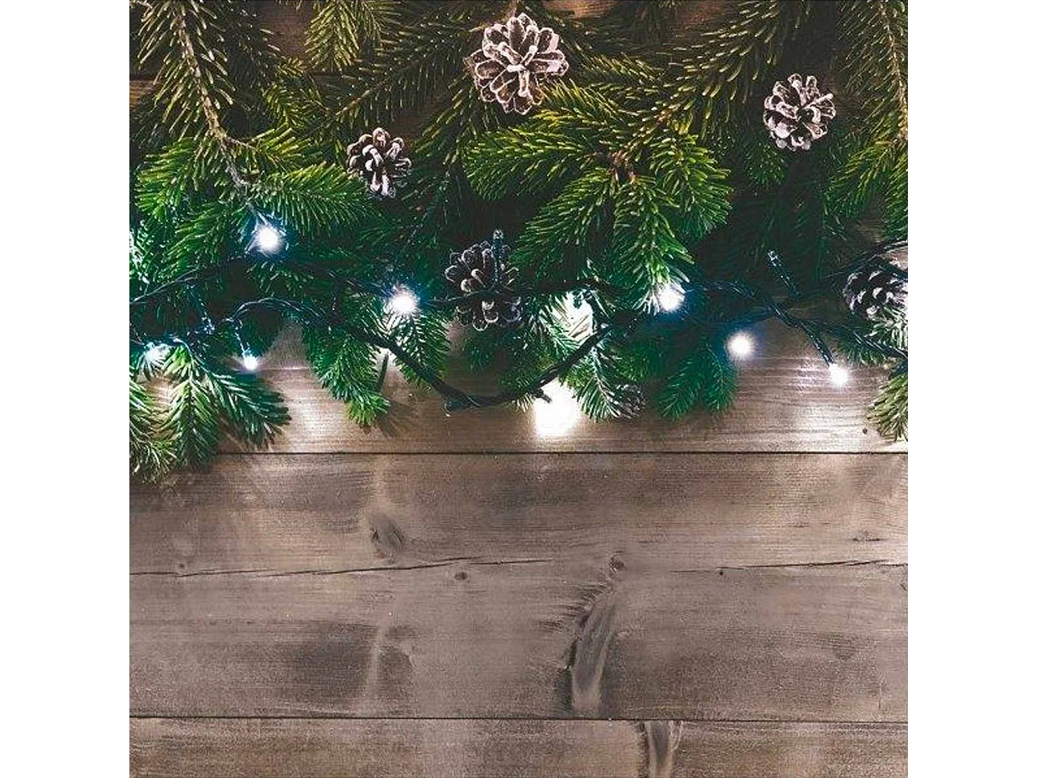 Luci di Natale colore bianco freddo, catena luminosa per esterno 1000 LED