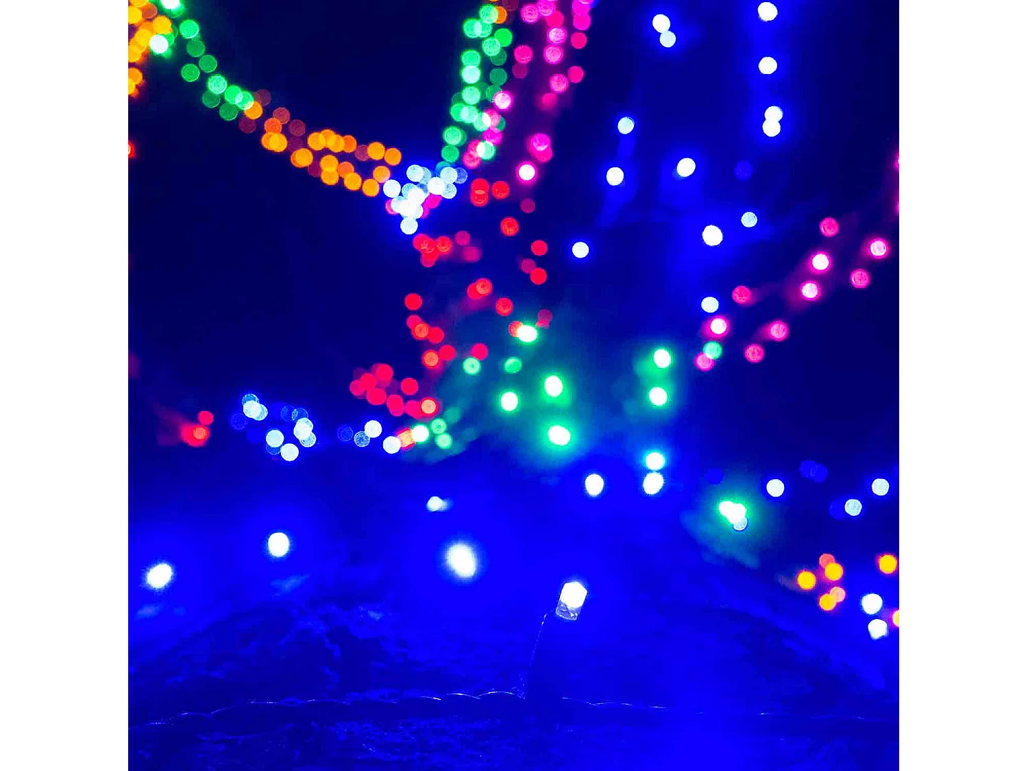 Lumineuse exterieur Multicolore, guirlande lumineuse Noël 1000 LED