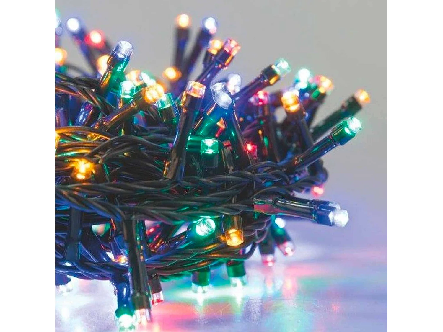 Luci di Natale Multicolor, catena luminosa per esterno 180 LED