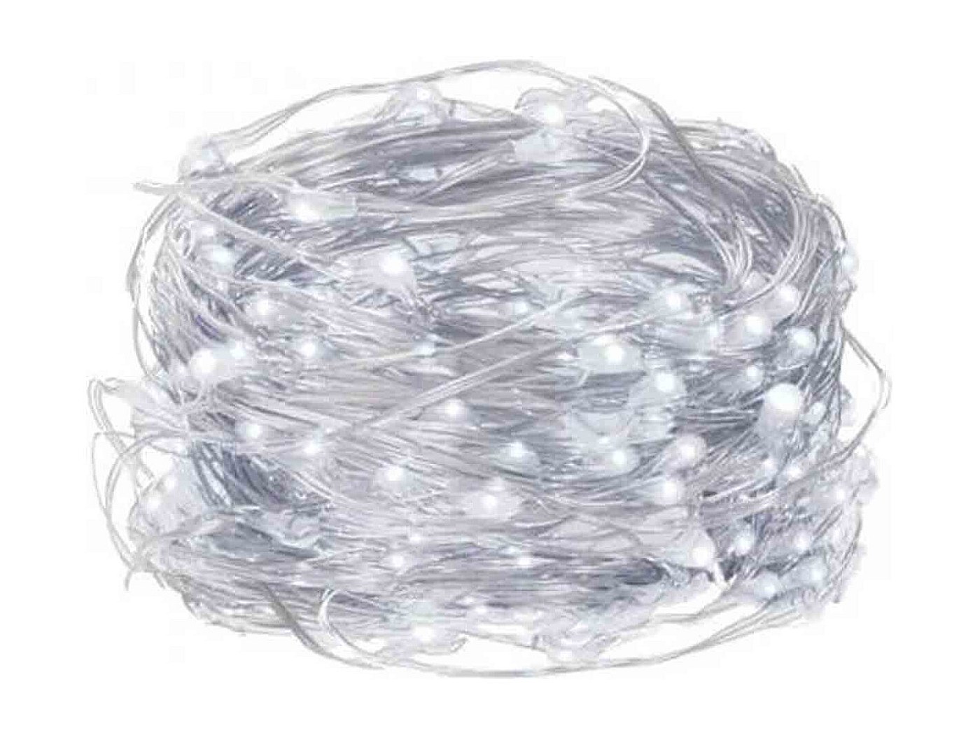Guirlande Lumineuse Noël 3 M 20 LEDs - Blanc Chaud, à Piles, Pour Décorations Intérieur/Extérieur - Modes Clignotants