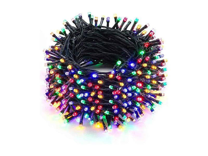 Lumineuse exterieur Multicolore, guirlande lumineuse Noël 300 LED