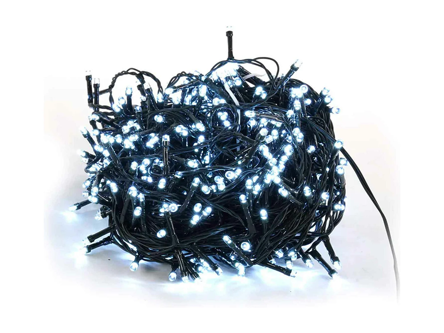 Lumineuse exterieur couleur blanc, guirlande lumineuse Noël 500 LED