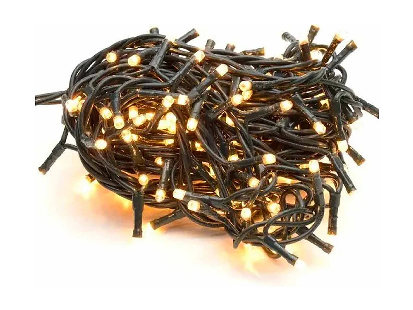 Lumineuse exterieur couleur blanc chaud, guirlande lumineuse Noël 300 LED