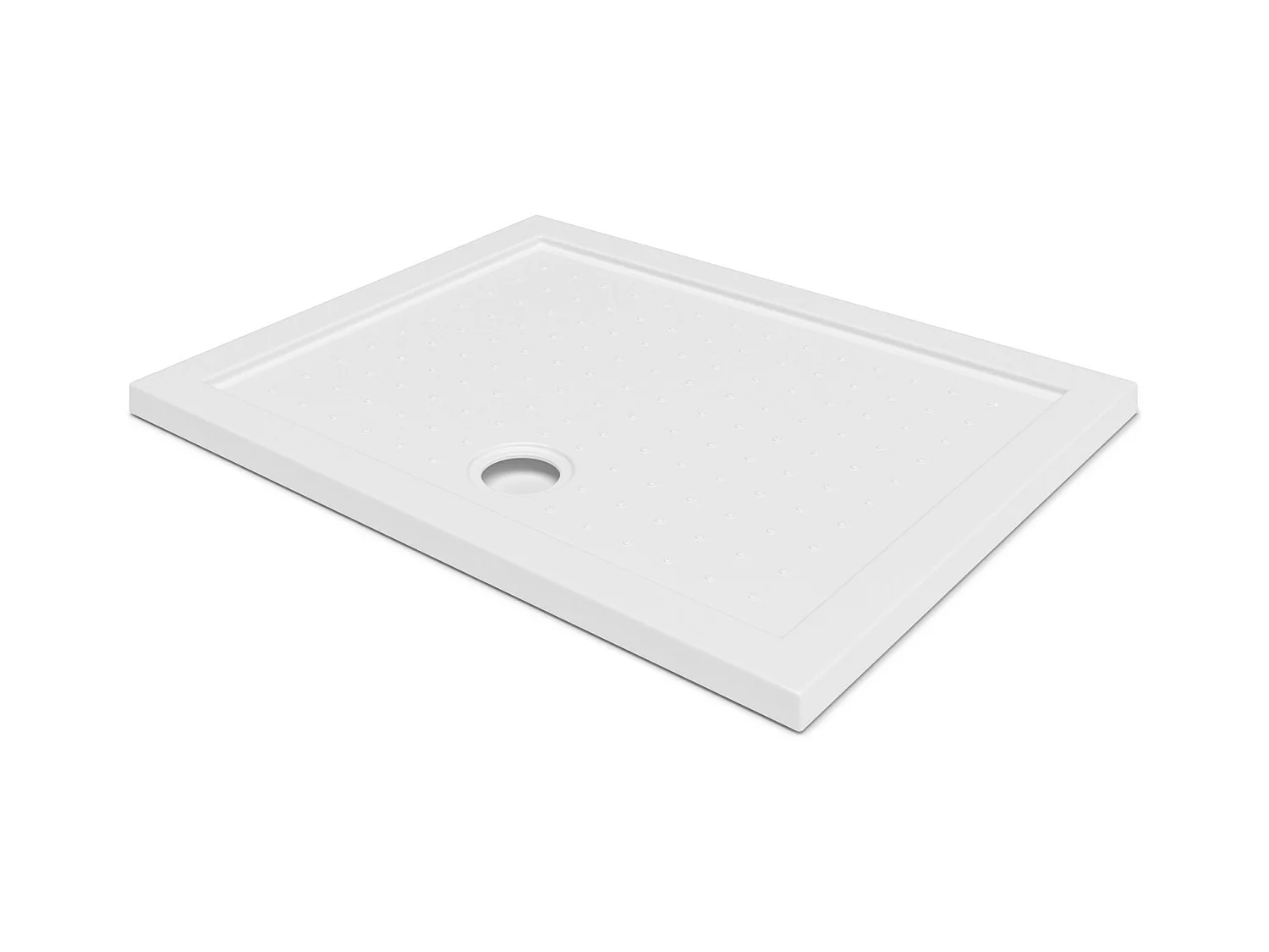 Receveur de douche - 70x90x5 cm (LxBxH) - Blanc