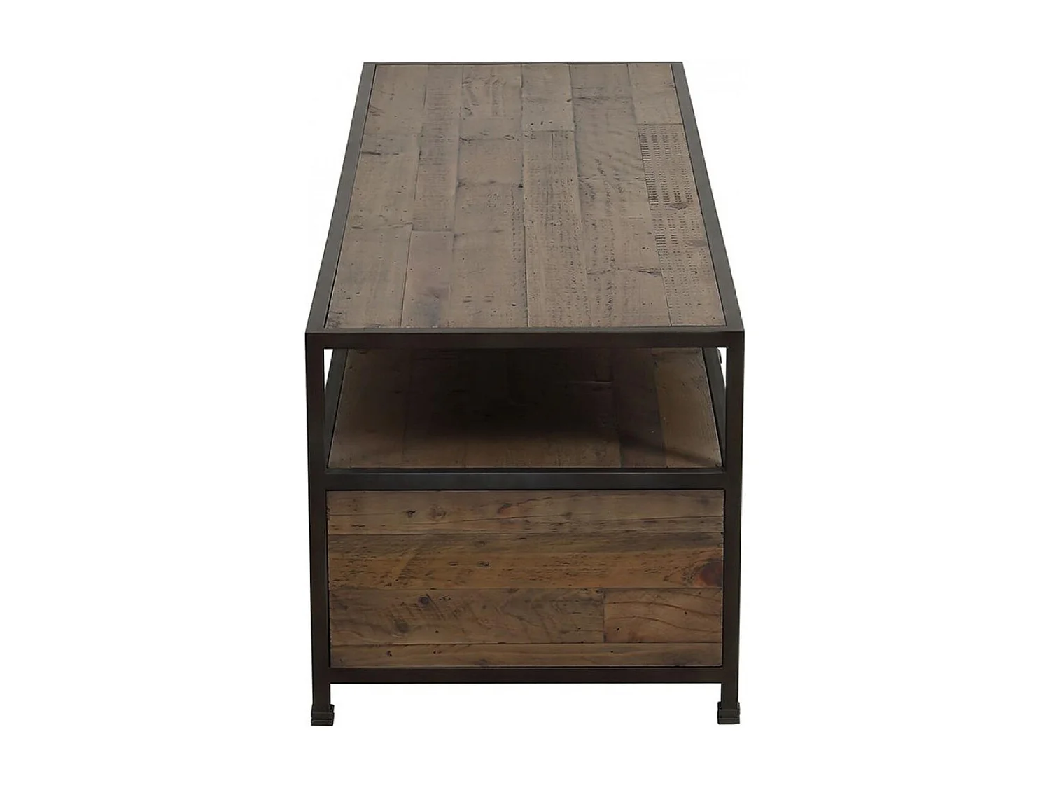 Meuble tv 2 tiroirs Bois Marron - Manufacture Interior's