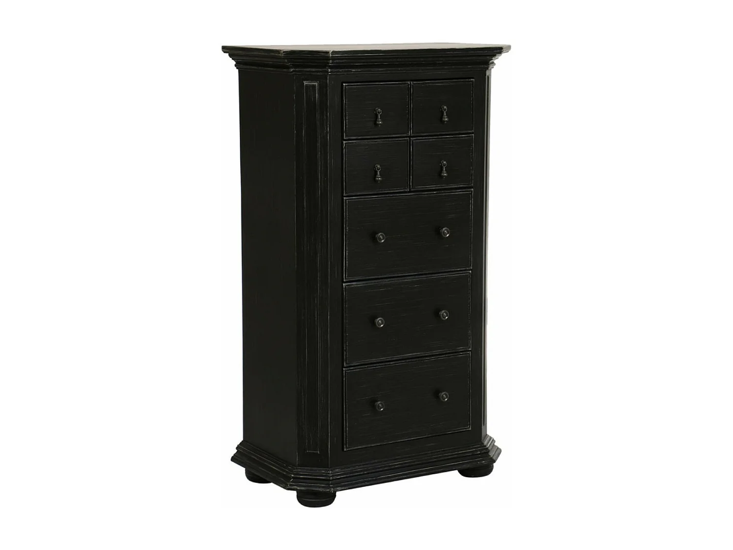 Semainier MDF Noir - Bruges Interior's