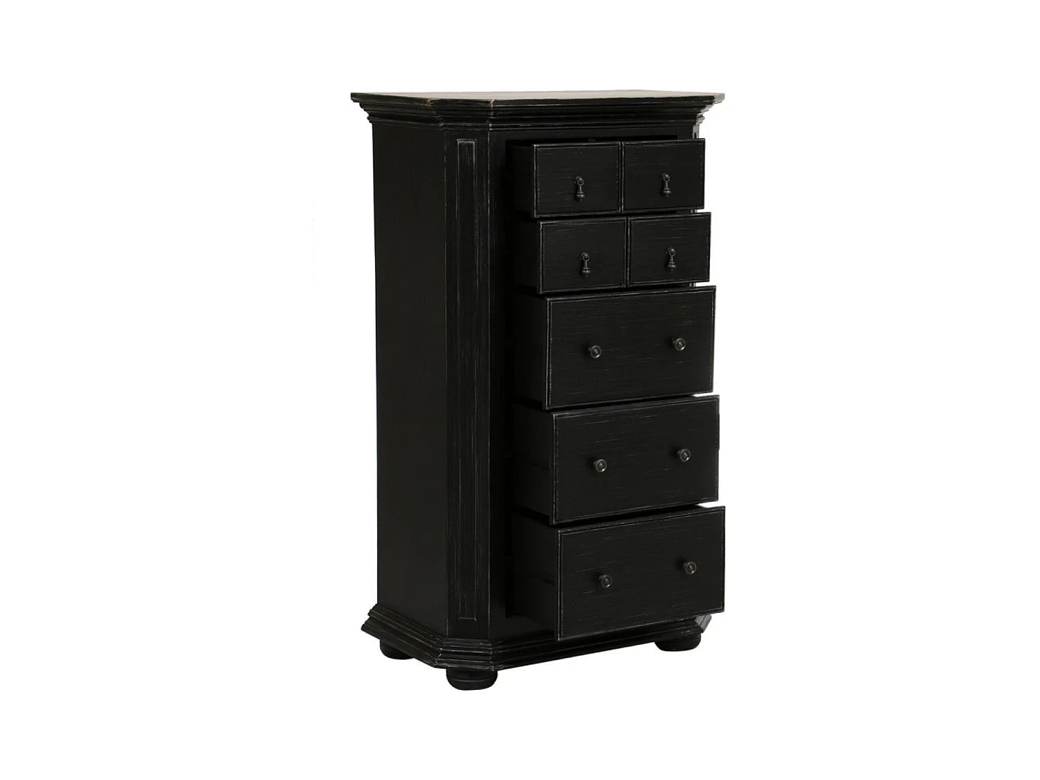 Semainier MDF Noir - Bruges Interior's