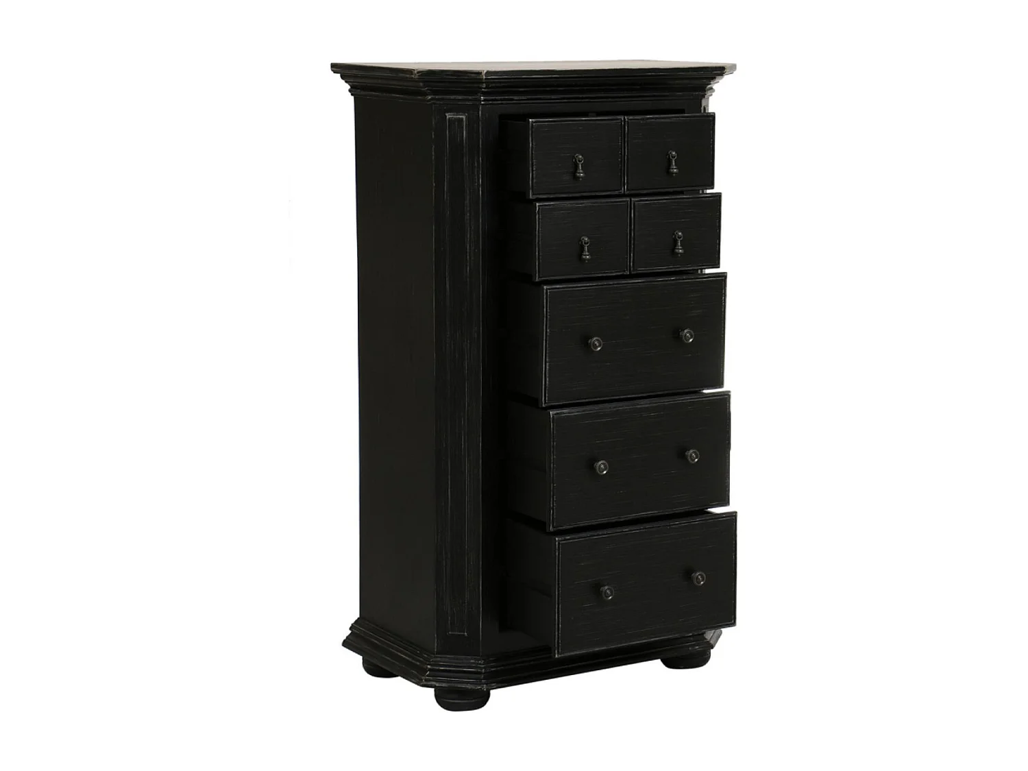 Semainier MDF Noir - Bruges Interior's