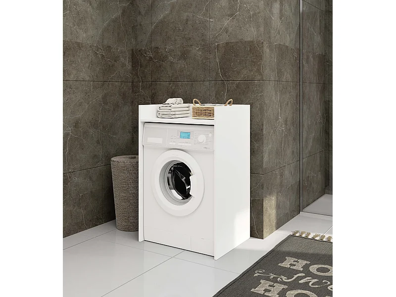 Armario para lavadora AKORD FIN Blanco 64 cm 64x50x98 cm