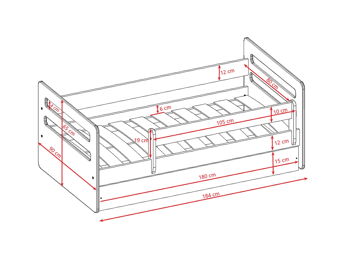 Lit Enfant - 180x80cm