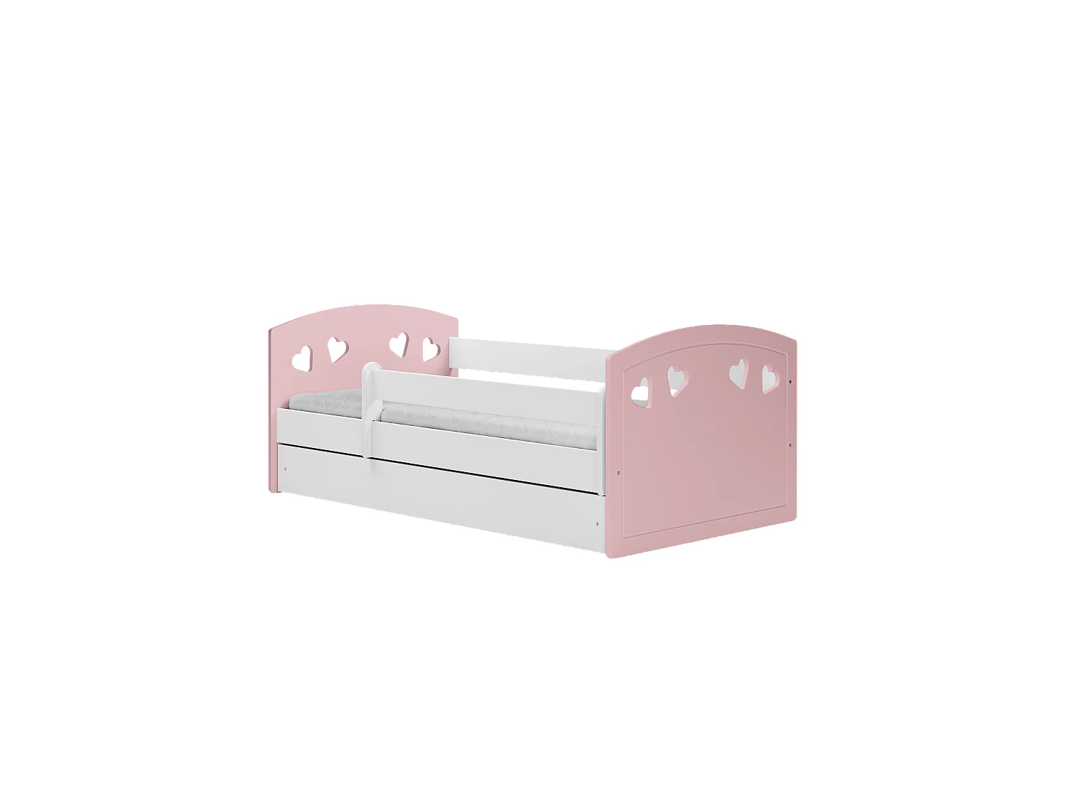Letto a barriera per bambini 180x80 cm con cassetto - JULIA - Pivoine