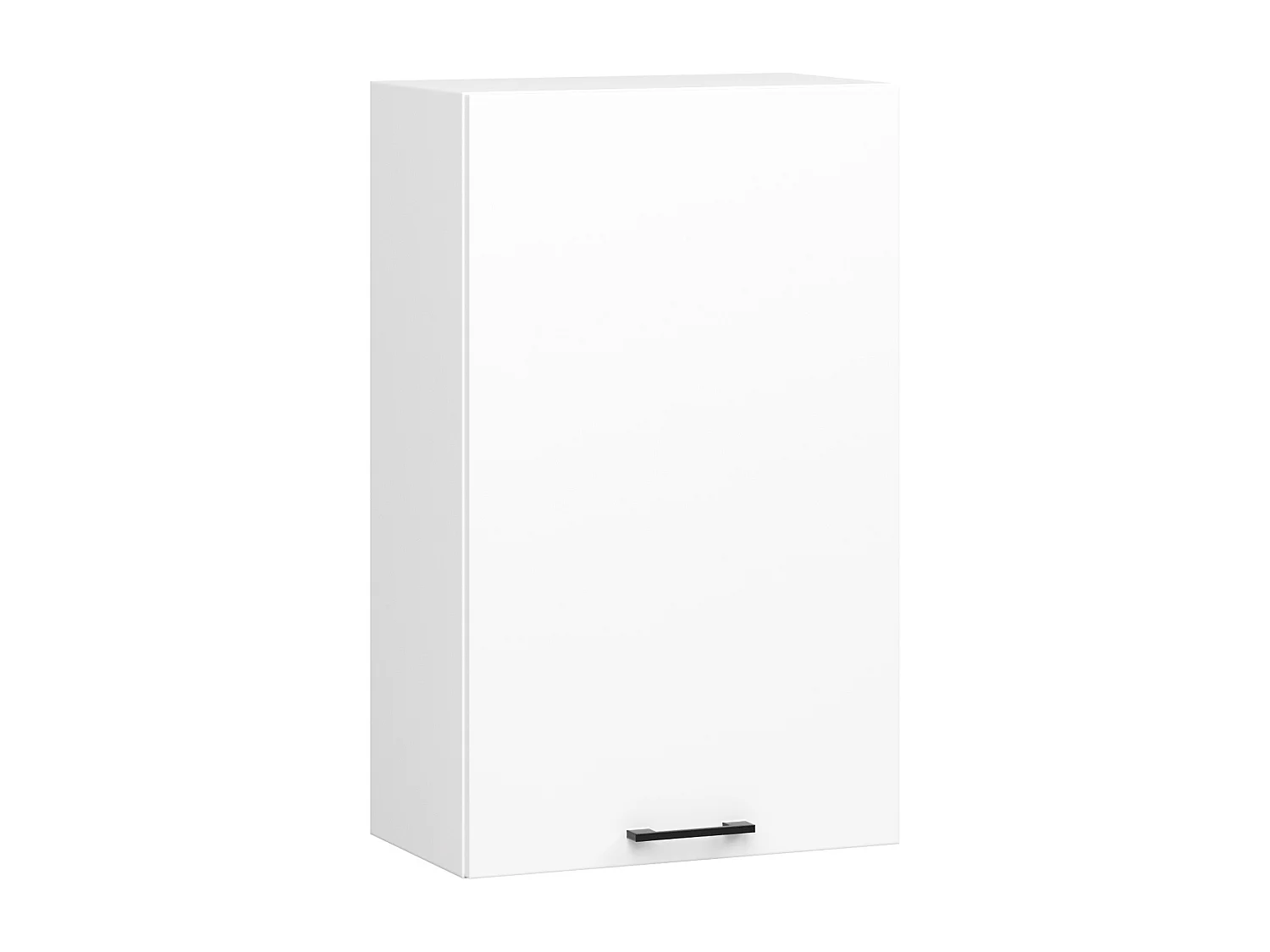 Meuble de cuisine haut AKORD W50 H720 Blanche 1 porte, 2 étagères 72x50x30 cm