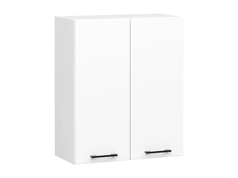 Meuble de cuisine haut AKORD W60 H720 Blanche 2 portes, 2 étagères 72x60x30 cm