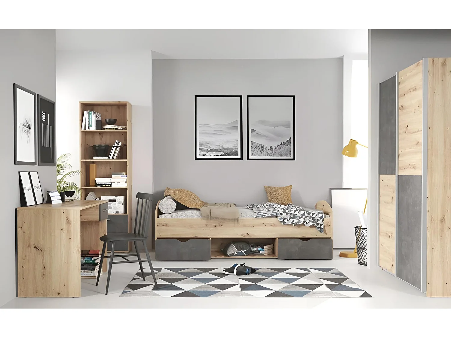 Chambre d'enfants Lupo/Artisan&Anthracite