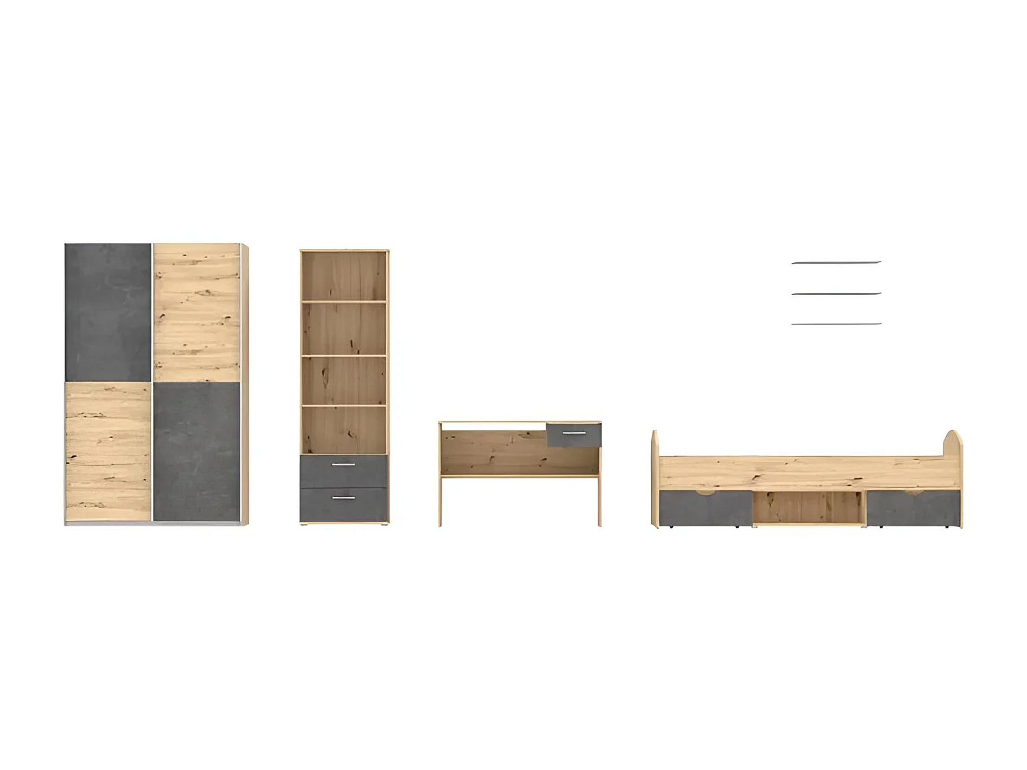 Camera dei bambini Lupo/Artisan&Antracite