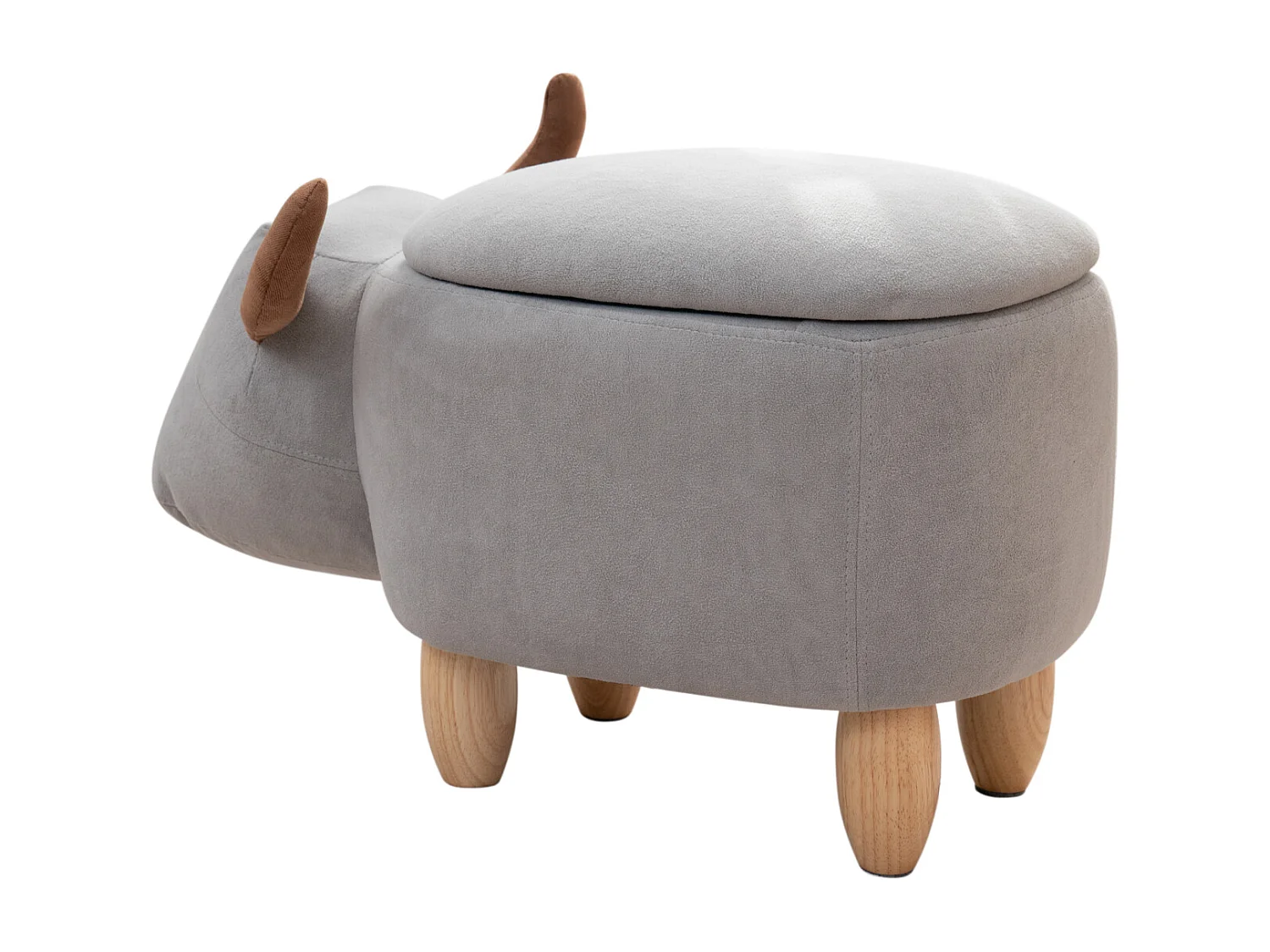 Tabouret animal taureau