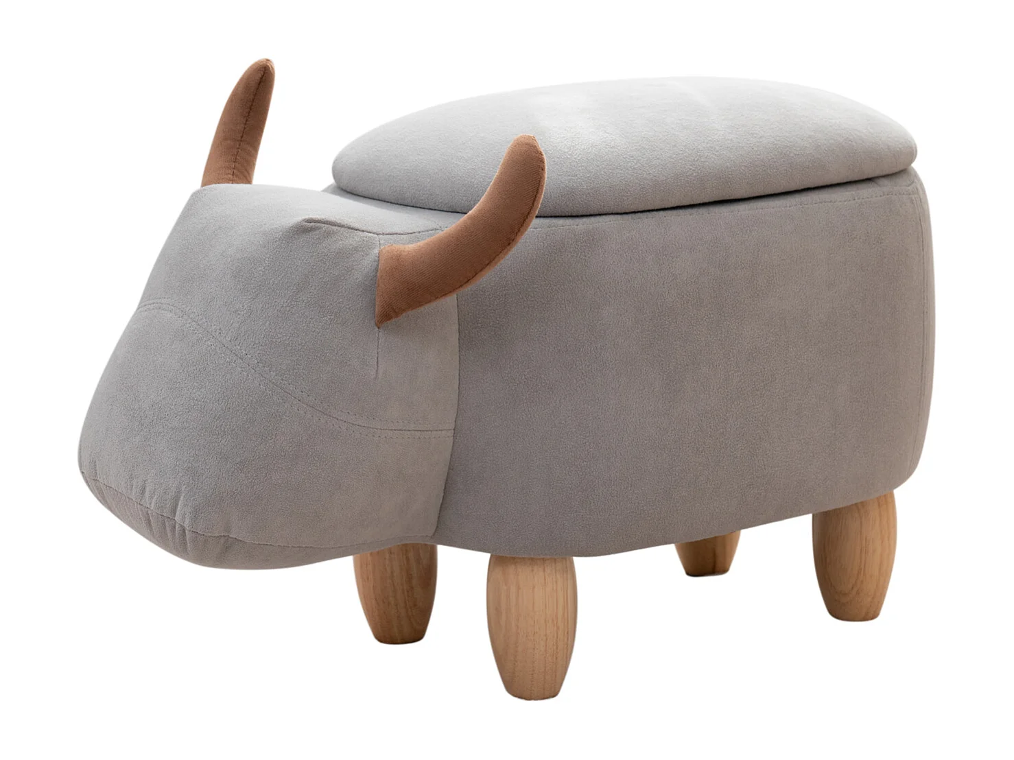 Tabouret animal taureau